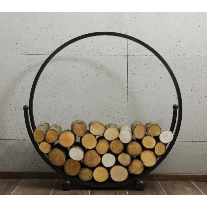 Porte-bûches «SPIRAL» 80cm pour Cook King - Réf 333238