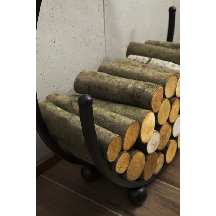 Porte-bûches «SPIRAL» 80cm pour Cook King - Réf 333238