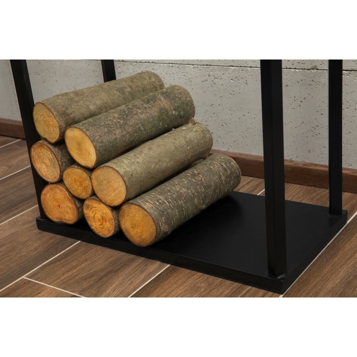 Porte-bûches «LUIS» 120x40x20cm pour Cook King - Réf 333242