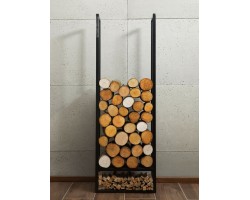 Porte-bûches «ATOS» 120x40x20 cm pour Cook King - Réf 333239