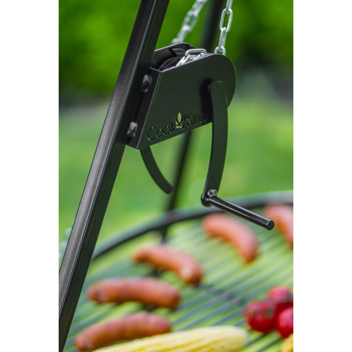 Trépied 180 cm avec moulinet pour Cook King - Réf 1112243