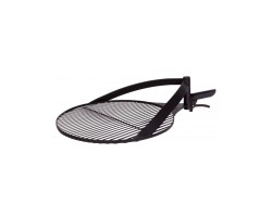 Grille acier naturel 60cm avec poignée pour le foyer «BANDITO» et «MONTANA X» pour Cook King - Réf 121205