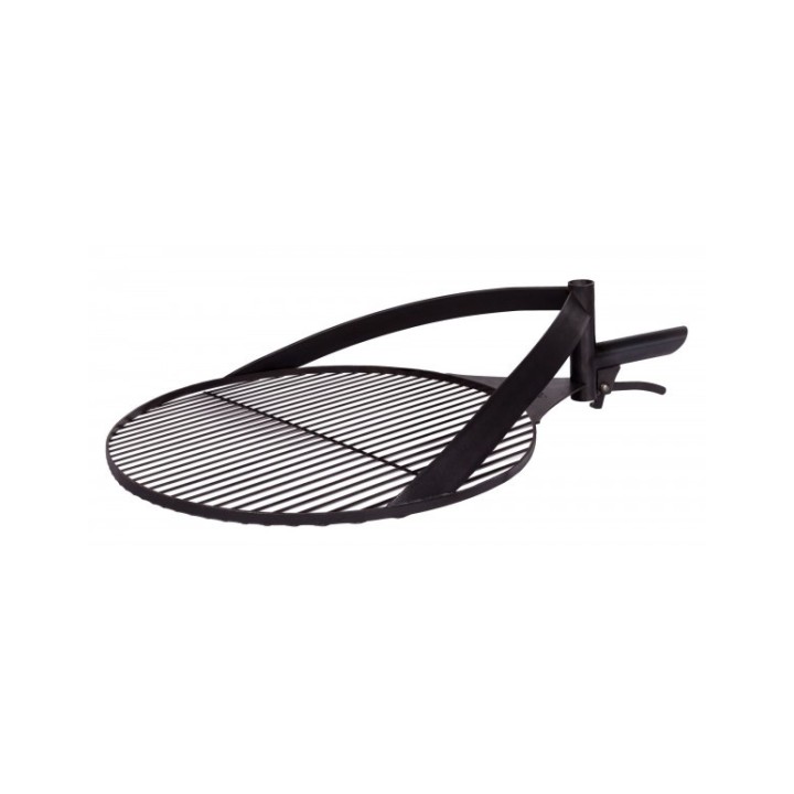 Grille acier naturel 60cm avec poignée pour le foyer «BANDITO» et «MONTANA X» pour Cook King - Réf 121205