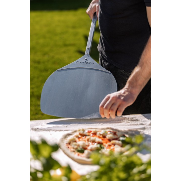 La pelle à pizza en acier inoxydable pour le four "VENTO" pour Cook King - Réf 121232