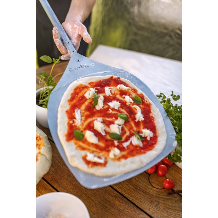 La pelle à pizza en acier inoxydable pour le four "VENTO" pour Cook King - Réf 121232