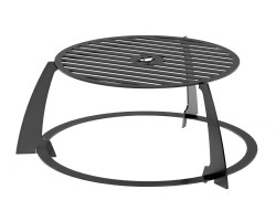 Grille haute pour une plaque de grillade 78 cm et 82 cm pour Cook King - Réf 222435
