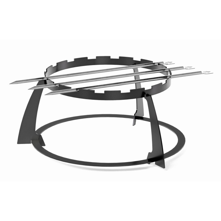 Anneau haut pour une broche pour le plateau de grill 78 cm et 82 cm pour Cook King - Réf 222425