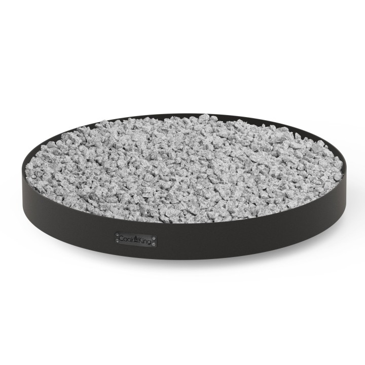 Base ronde à mettre roches décoratives pour Brasero 100 cm pour Cook King - Réf 111032