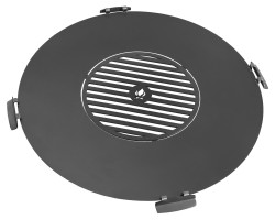 Plaque pour Brasero 82 cm avec une grille 37 cm et 4 poignées pour Cook King - Réf 222380