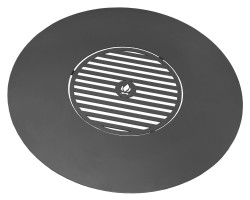 Plaque pour Brasero 102 cm avec une grille 47 cm pour Cook King - Réf 222306