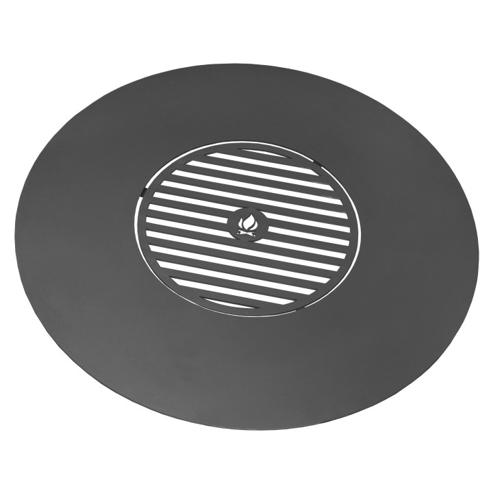 Plaque pour Brasero 102 cm avec une grille 47 cm pour Cook King - Réf 222306