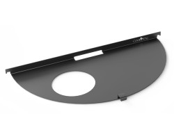 Plancha demi-lune 98 cm pour Brasero 100 cm – Wok 40 cm pour Cook King - Réf 222448