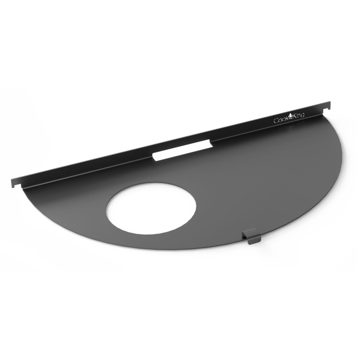 Plancha demi-lune 98 cm pour Brasero 100 cm – Wok 40 cm pour Cook King - Réf 222448