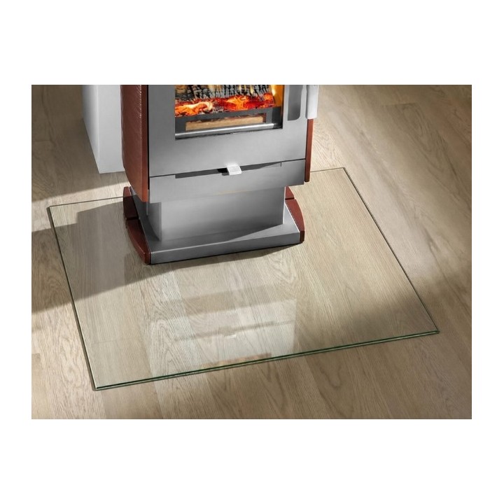 Plaque De Sol En Verre Angles Droits 900X750Mm - Ersho