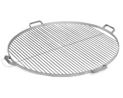 Grille de cuisson en acier inox 70 cm avec 4 poignées à poser sur Brasero pour Cook King - Réf 111285