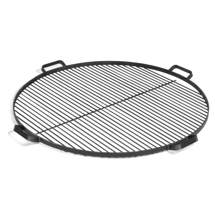 Grille de cuisson en acier 80 cm avec 4 poignées à poser sur Brasero pour Cook King - Réf 111273