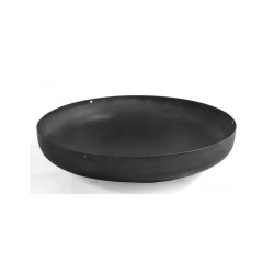 Wok trépied de 200 cm avec treuil et wok en acier naturel de 70 cm - Réf 111026