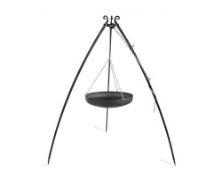 Wok sur Trépied 200 cm– en acier 60 cm pour Cook King - Réf 111013