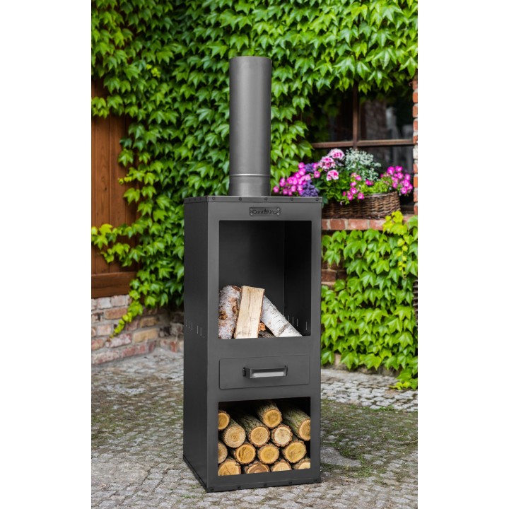 Cheminée d'extérieur «ROSA» pour Cook King - Réf 111485