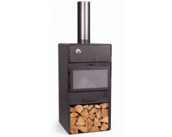 Cheminée d'extérieur «VENTO» avec le four pour Cook King - Réf 111501