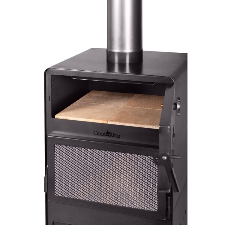 Cheminée d'extérieur «VENTO» avec le four pour Cook King - Réf 111501