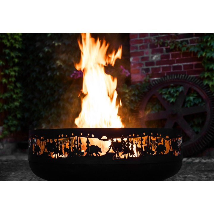 Brasero de jardin «FOREST» 80 cm pour Cook King - Réf 111289