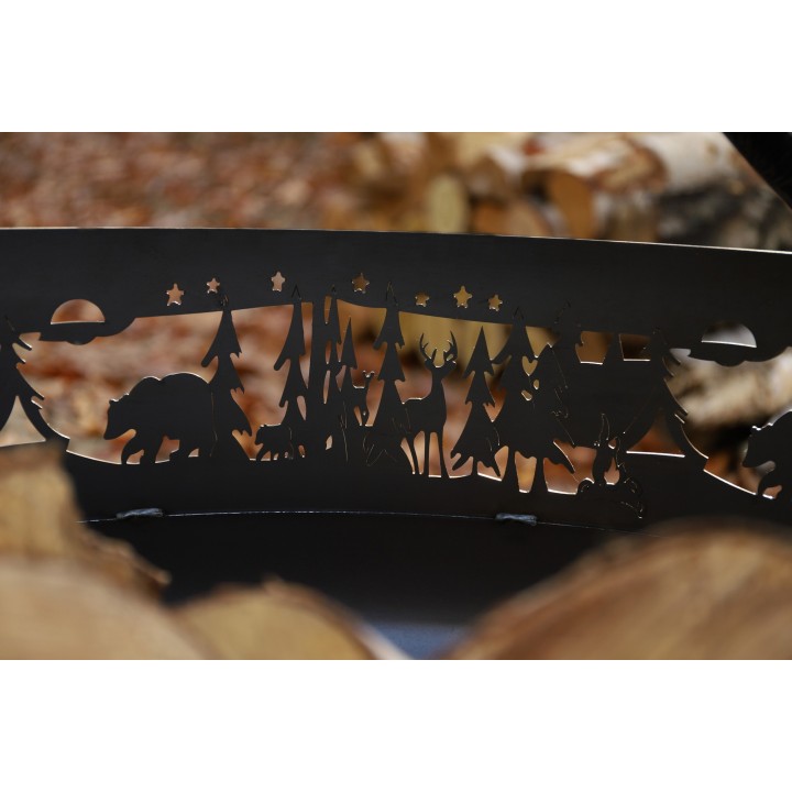 Brasero de jardin «FOREST» 80 cm pour Cook King - Réf 111289
