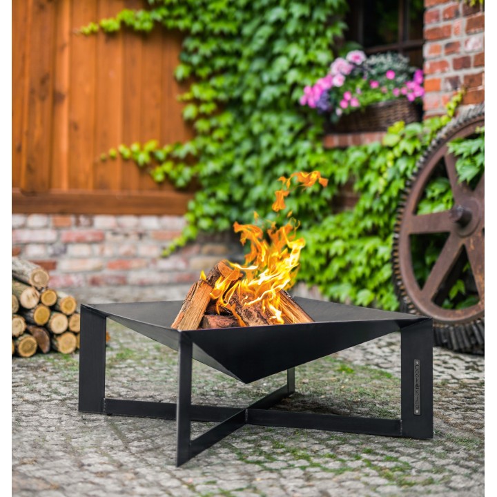 Brasero de jardin «CUBA» 70 x 70 cm pour Cook King - Réf 111243