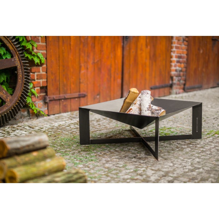 Brasero de jardin «CUBA» 70 x 70 cm pour Cook King - Réf 111243