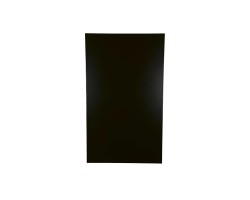 Protection murale verticale acier isolant à base de silicate noir ELECTR
