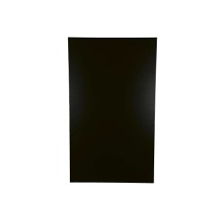 Protection murale verticale acier isolant à base de silicate noir ELECTRA - Réf 560001