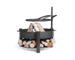 Brasero de jardin avec grille multifonctionnel 60cm «MONTANA X» de la grille 50 cm pour Cook King - Réf 111800