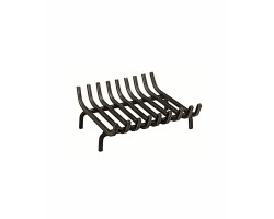Porte buches grille pour cheminée noir MIAPLACIDUS - Réf 56K200B