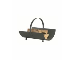 Porte buches anthracite CELENO - Réf 5660501