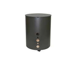 Coffre à pellet à roulettes anthracite ADHARA - Réf 5660154