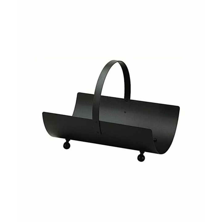 Porte buches noir CELENO - Réf 5650501