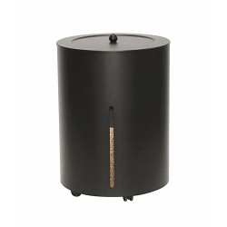 Coffre à pellet à roulettes noir POLARIS - Réf 5650153