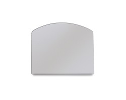 plaque de sol arrondie en verre trempé MAÏA - Réf 56PVS080