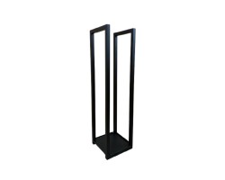 Porte buches noir ISIS - Réf 561001