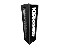 Porte buches noir ZOSCA - Réf 561000