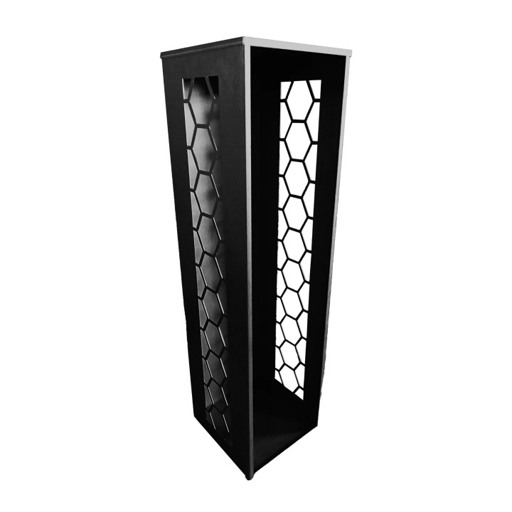 Porte buches noir ZOSCA - Réf 561000