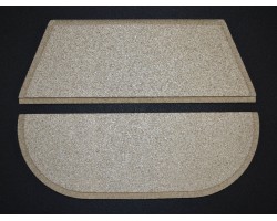 Plaque déflectrice en vermiculite (2 pièces) pour poeles à bois Lotus - Ersho Distribution