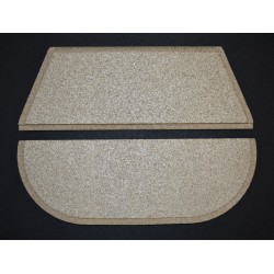 Plaque déflectrice en vermiculite (2 pièces) Lotus - réf 13219