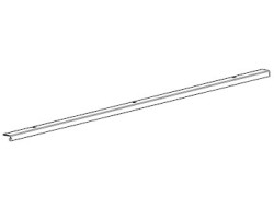 Etrier de fixation vitrocéramique - porte (1 Pcs) pour Poêle à granulés Mcz - Réf 4140231133000