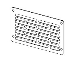 Grille de ventilateur sx pour Poêle à granulés Mcz - Réf 4140230781000