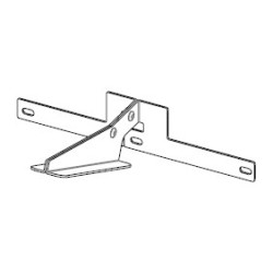 Support de déflecteur Alutec pour Poêle à granulés Mcz - Réf 41402274350