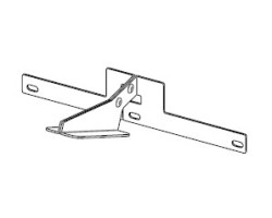 Support de déflecteur Alutec pour Poêle à granulés Mcz - Réf 41402274250