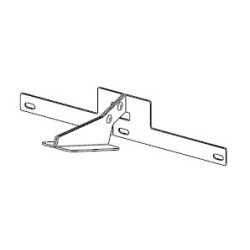 Support de déflecteur Alutec pour Poêle à granulés Mcz - Réf 41402274250