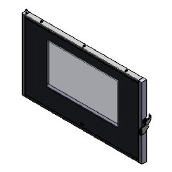 Porte complète pour Poêle à granulés Mcz - Réf 41402268551