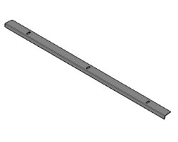 Etrier de fixation vitrocéramique (1 Pc) pour Poêle à granulés Mcz - Réf 4140226813000